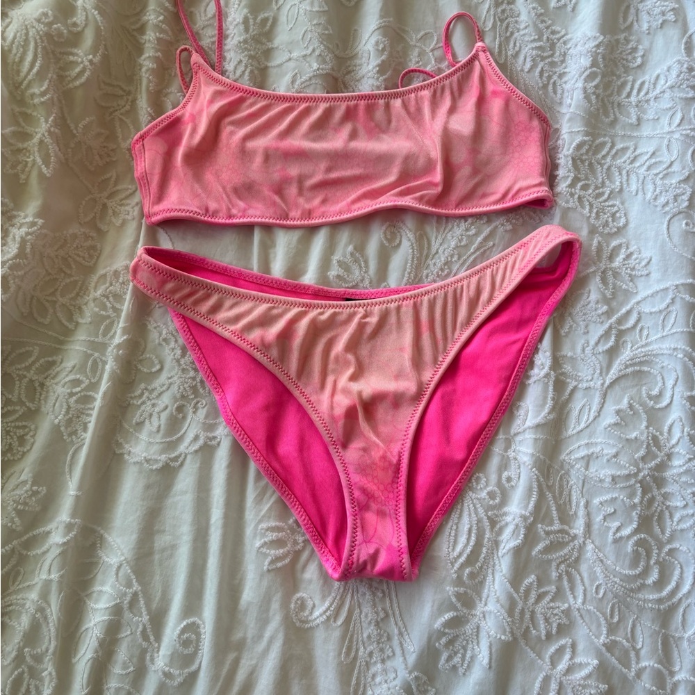 Triangl Swimwear Vibrant Pink Bikini